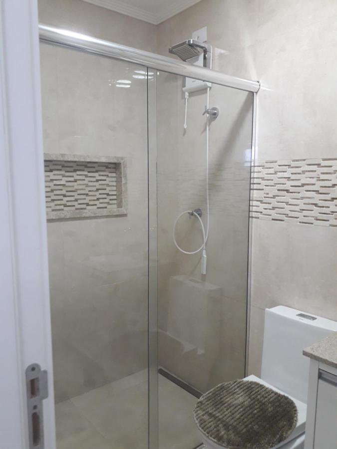 Maravilhoso Apto Vista Mar Jacuzzi Wi Fi Pe Areia Santos  Exterior photo