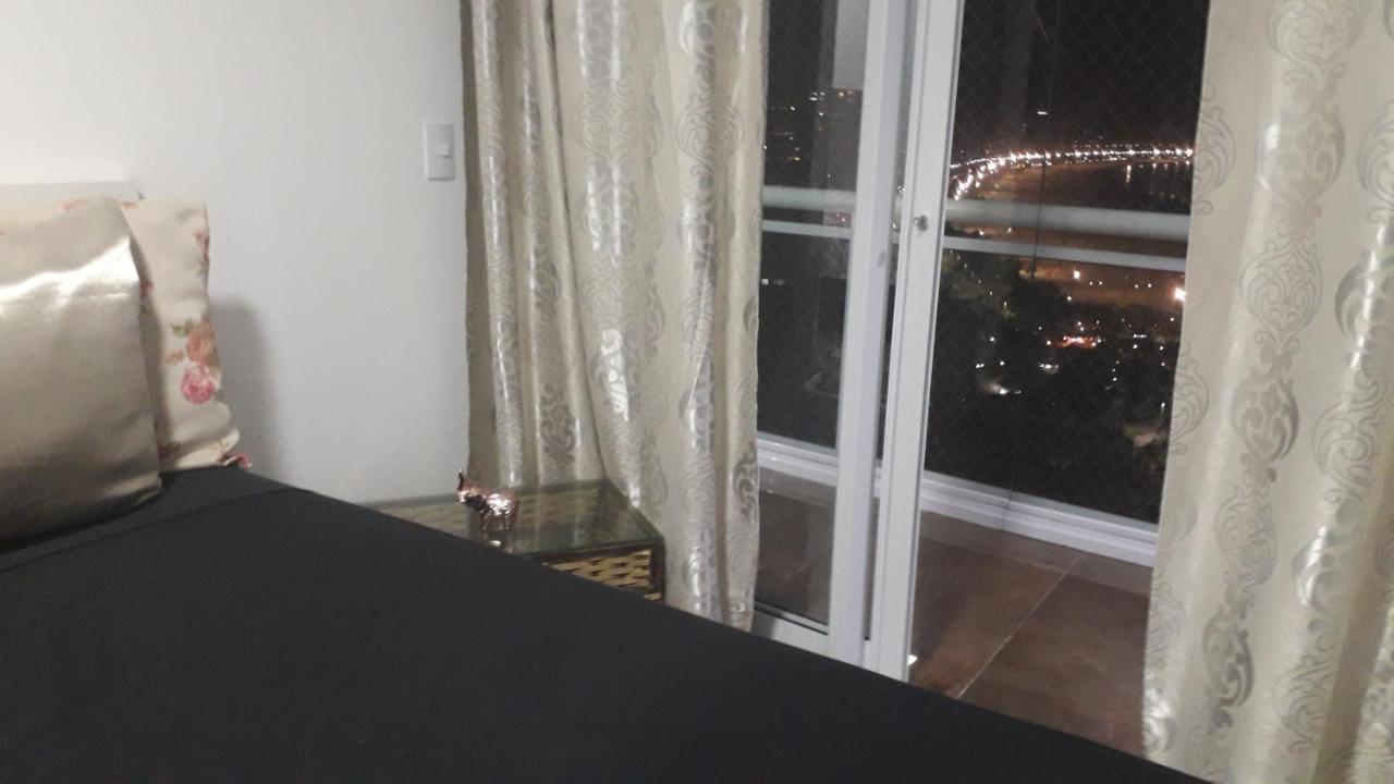 Maravilhoso Apto Vista Mar Jacuzzi Wi Fi Pe Areia Santos  Exterior photo